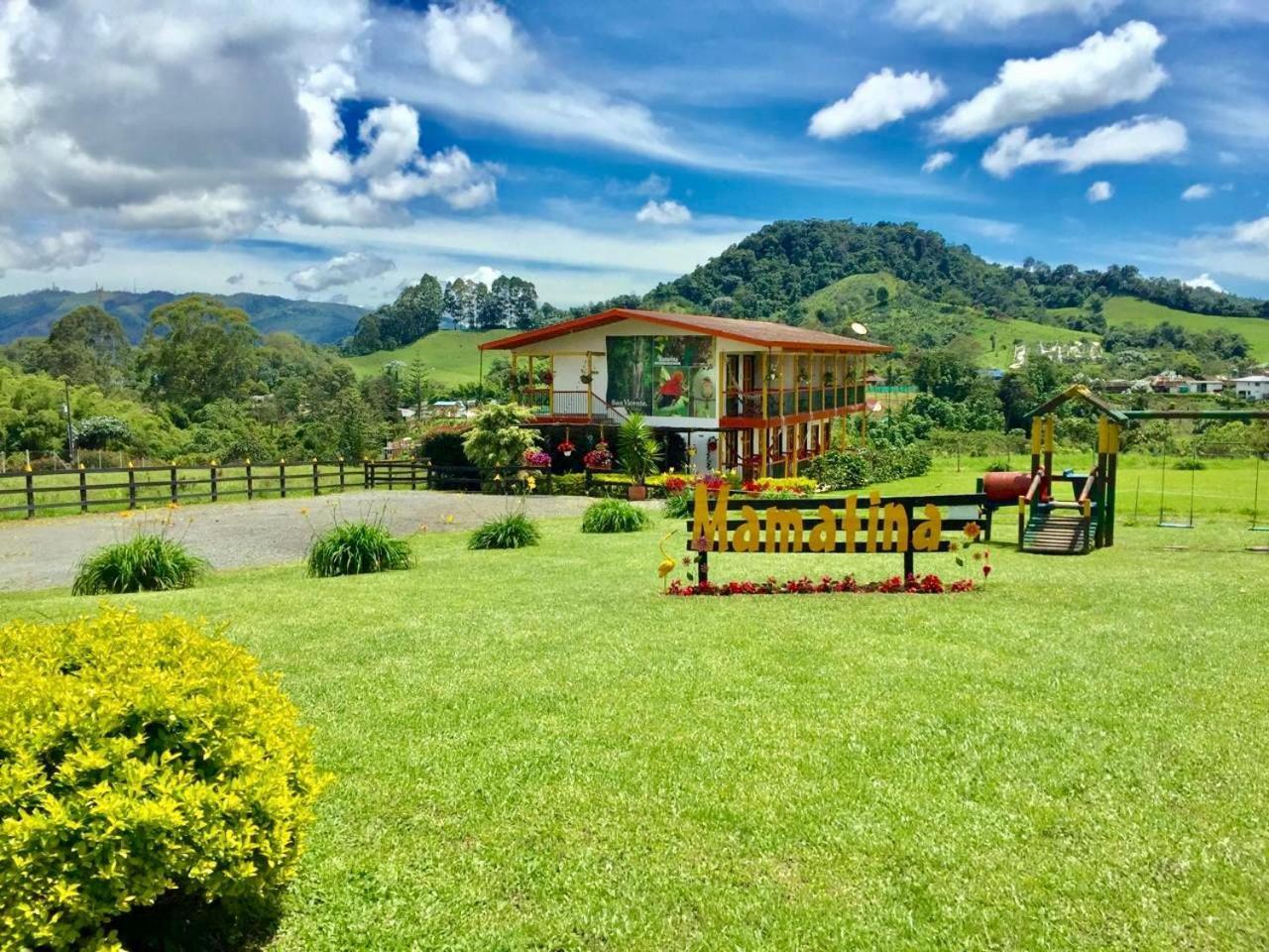 Mamatina Hotel Santa Rosa de Cabal Bagian luar foto