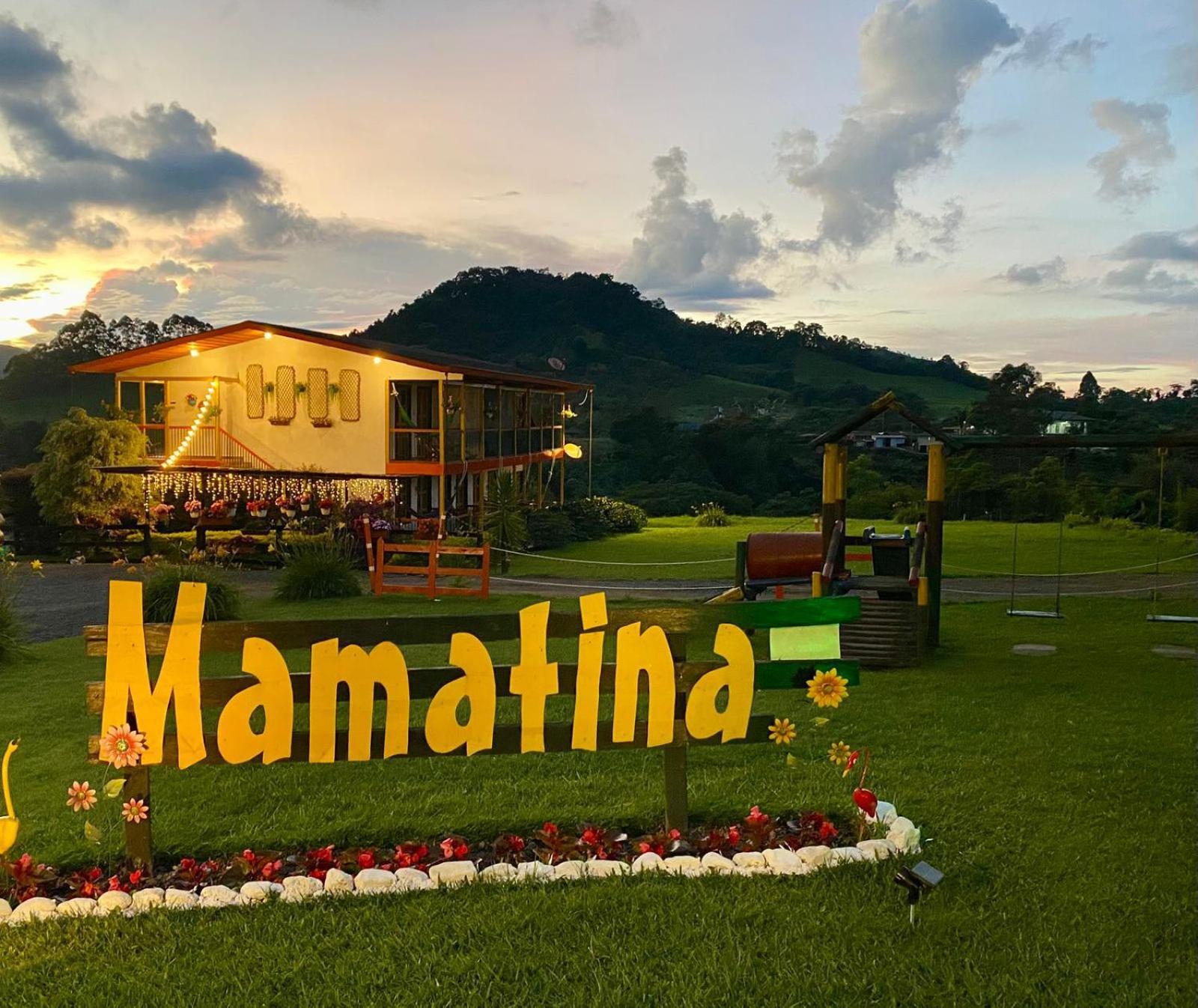 Mamatina Hotel Santa Rosa de Cabal Bagian luar foto